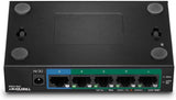 TRENDnet 5-Port Gigabit PoE+ Switch, 32W PoE Power Budget, 10Gbps Swit