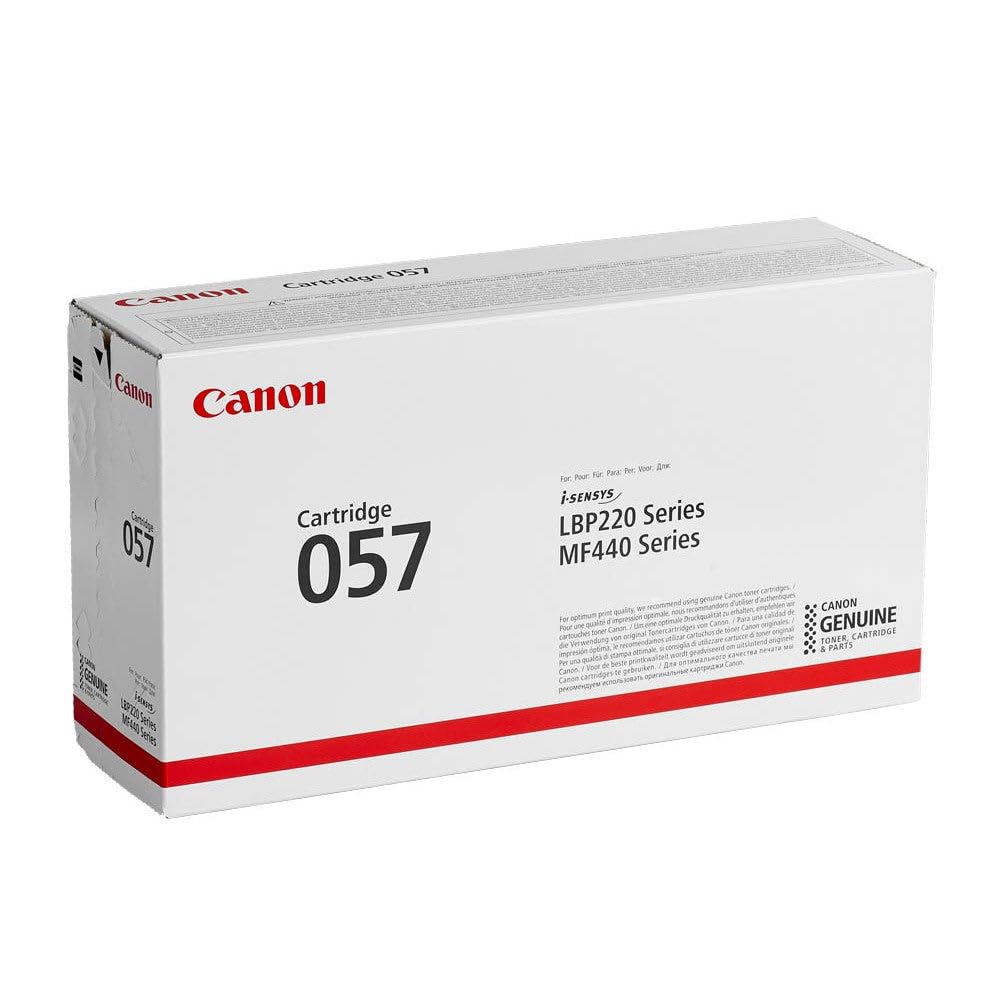 Canon LBP CRG 057 Cartridge - 3009C002 - Black Toner - 3100 Pages Yiel