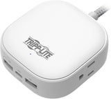Tripp Lite Safe-IT Power Strip 2-Outlet + 3 USB Ports Long Extension C