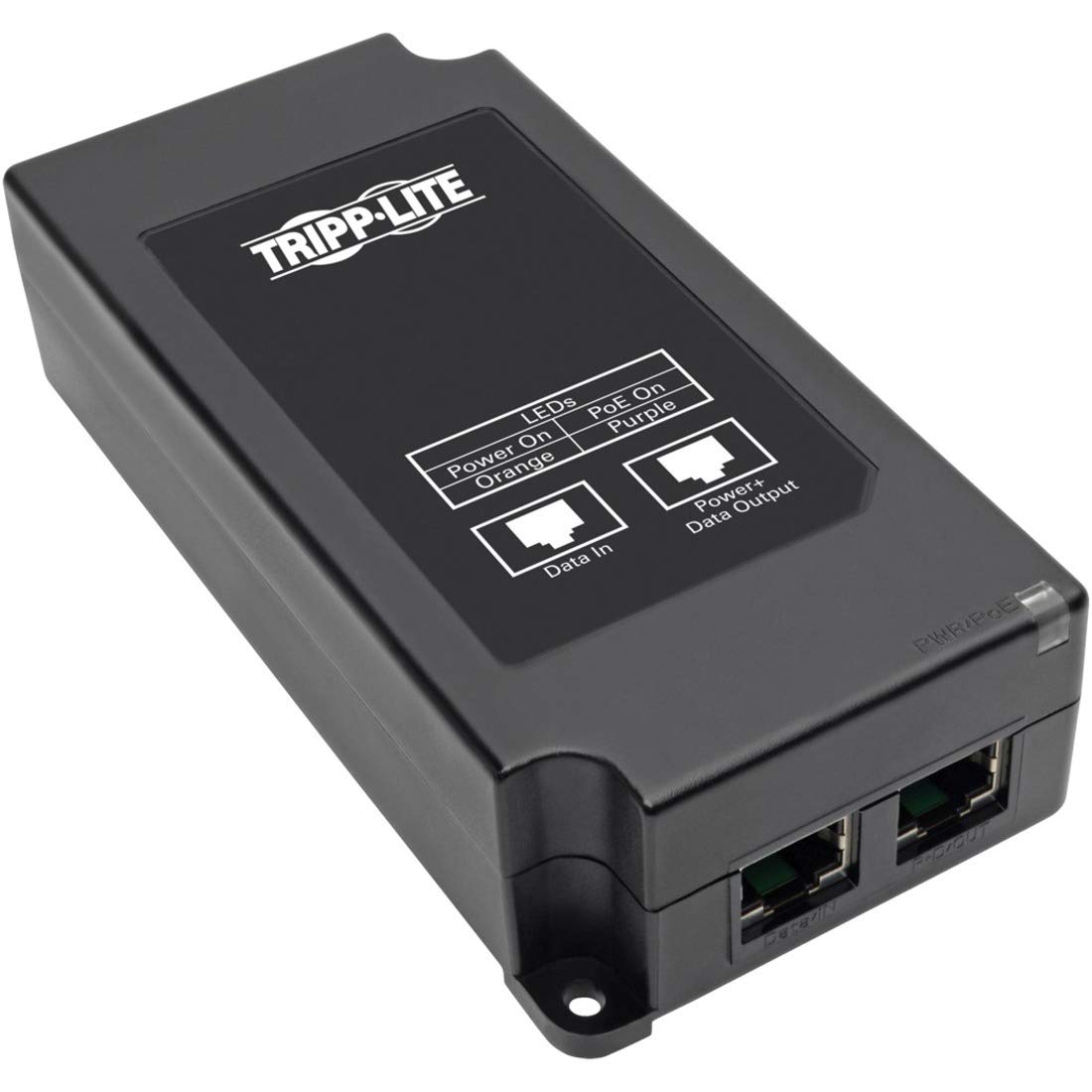 Tripp Lite injecteur actif Gigabit PoE-Plus Midspan - IEEE 802.3at / 8