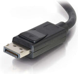 C2G 54401 Displayport Cable with Latches M/M - Digital Audio Video, Bl