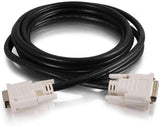 C2G 26911 Câble vidéo numérique DVI-D M/M Double lien, Noir (6,6 pieds, 2 m)