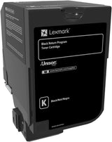 Cartouche de toner noire Lexmark 74C10K0