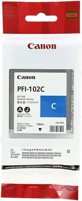 CANON PFI-102C - DYE INK CYAN 130ML