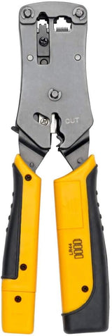 Tripp Lite T100-001-TST RJ45 Wire Crimper with Built-in Cable Tester