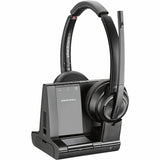 Poly Savi 8220 Office Stereo DECT 1920-1930 MHz Headset TAA - Microsof