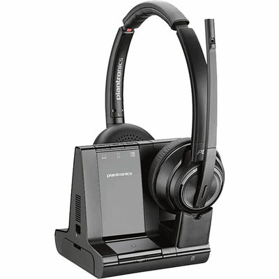 Poly Savi 8220 Office Stereo DECT 1920-1930 MHz Headset TAA - Microsof