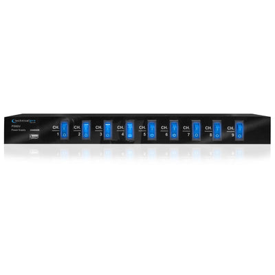 6OUT Surge Protector Power Strip 15FT Cord 790J Black