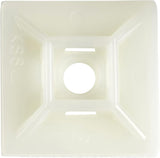 StarTech.com 100 Pack Cable Tie Mounts with Adhesive Tape for 0.21 in.
