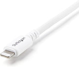 StarTech.com 3m (10ft) Long White Apple 8-pin Lightning Connector to U