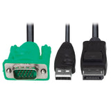 Tripp Lite P778-006-DP DisplayPort to VGA KVM Adapter Cable