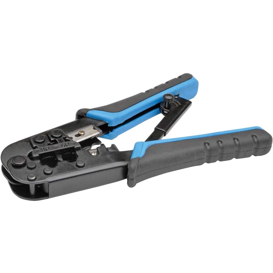 Tripp Lite RJ11/RJ12/RJ45 Crimping Tool with Cable Stripper Cat5e/Cat6