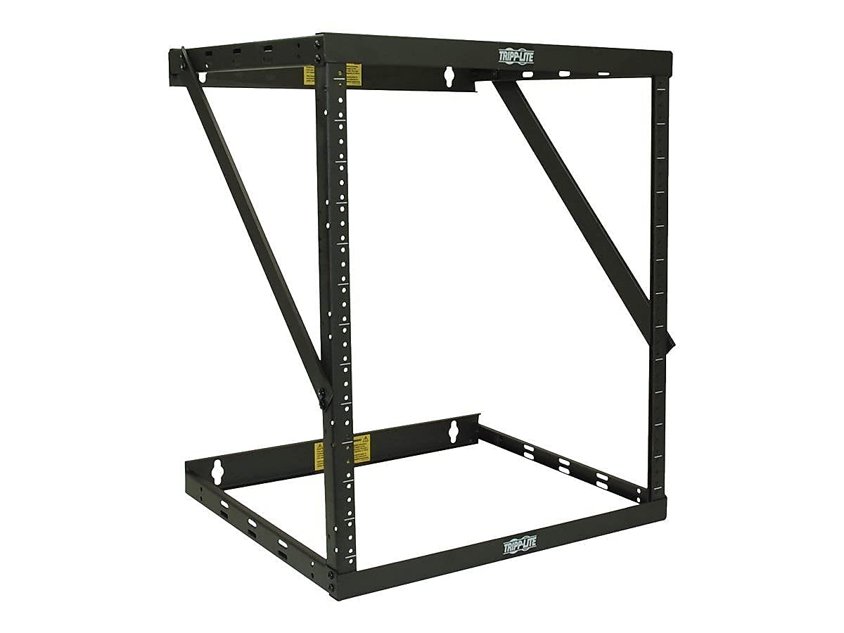 Tripp Lite 8U 12U 22U 2-Post Open Frame Rack Cabinet, Wall Mount, Expa
