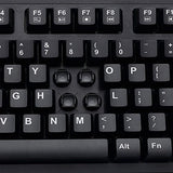 Adesso Easy Touch 630Ub, Wired Waterproof Keyboard (AKB-630UB), Black