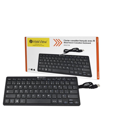 Mini clavier filaire français canadien 11