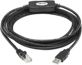Tripp Lite U009-010-RJ45-X USB-A to RJ45 Rollover Cable 10ft