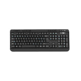 Adesso AKB-1320CB-FR Wireless Keyboard and Mouse Combo Set, Antimicrob