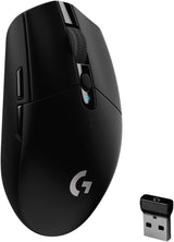 logitech G305 Lightspeed Wireless Gaming Mouse, Black (Renewed)