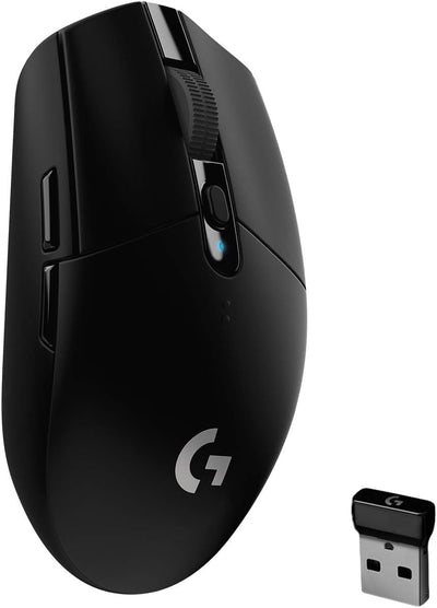 logitech G305 Lightspeed Wireless Gaming Mouse, Black (Renewed)