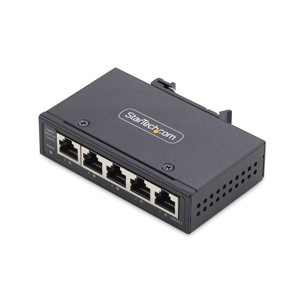 StarTech.com 5-Port Gigabit Industrial Network Switch, IP30