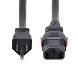 Cordon d'alimentation StarTech.com 6 pi (2 m) service intensif, NEMA 5-15P vers C13 verrouillé