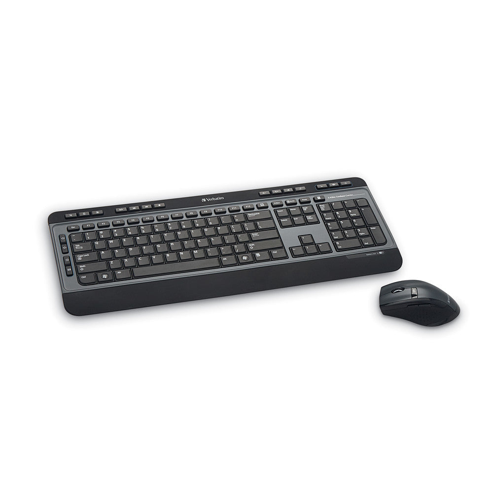 Verbatim 99788 keyboard Mouse included Universal RF Wireless Black, Gr