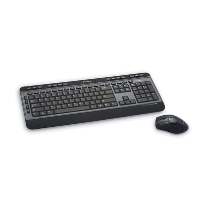 Verbatim 99788 clavier Souris incluse Universal RF Wireless Noir, Gr