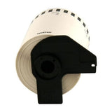 Ruban d'étiquettes Brother DK2243, 101,6 mm x 30,5 m noir/blanc