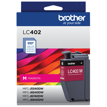 GENUINE LC402CS STANDARD YIELD MAGENTA INK CARTRIDGE MULTI 5
