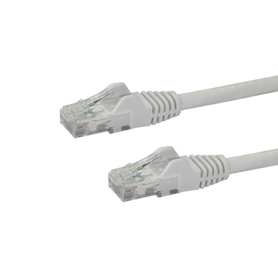 StarTech.com 35ft CAT6 Ethernet Cable - White CAT 6 Gigabit Ethernet W