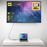 StarTech.com USB-C to HDMI Adapter, 8K 60Hz / 4K 120Hz, Thunderbolt /