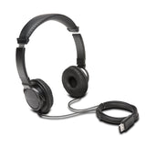 Kensington K97600WW headphones/headset Wired Head-band Music USB Type-