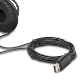 Kensington K97600WW headphones/headset Wired Head-band Music USB Type-