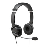 Kensington K97603WW casque Serre-tête Filaire Appels/Musique Noi