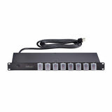 StarTech.com RKPW081915 PDU 19 pouces 1U montable en rack avec 8 prises de courant