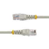 StarTech.com Câble Patch Cat5e de 10,6 m avec connecteurs RJ45 moulés - Gri