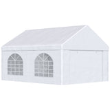 16.5' x 13' Outdoor Tents for Parties, 4 Windows and 2 Doors