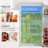 Compact Refrigerator, Adjustable Shelf