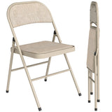 Ensemble 2 Chaises Métal Pliables