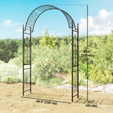 7.5 ft Steel Garden Arch