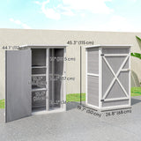 Remise de rangement de jardin 29,9