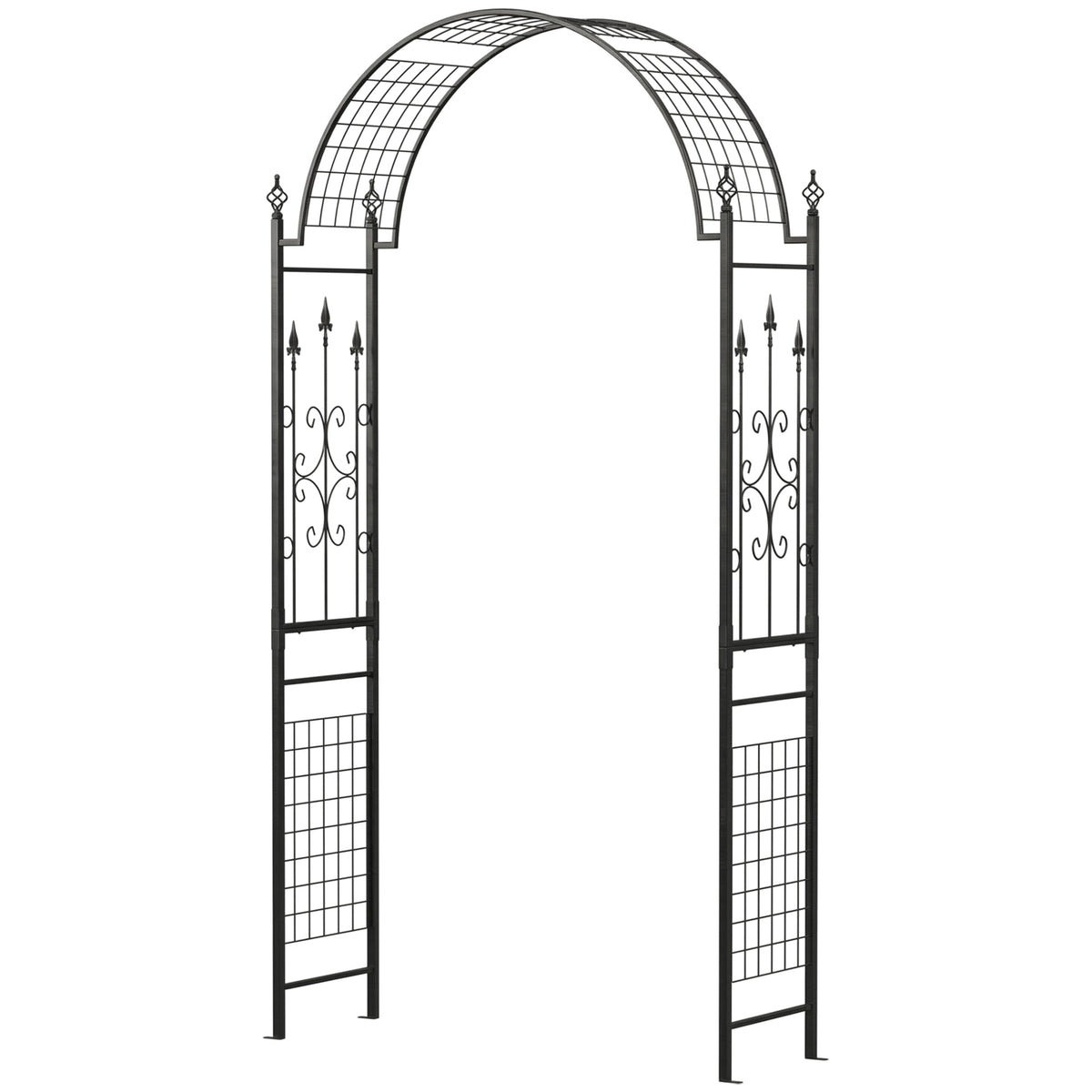 7.5 ft Steel Garden Arch