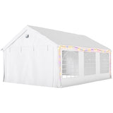 20' x 13' Party Tent, Outdoor Party Wedding Tent with 4 Removable Sidewalls