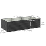 8' x 4' x 2' Raised Garden Bed