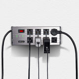 StarTech.com Flat Plug 6-Outlet Heavy Duty Industrial Power Strip 125V