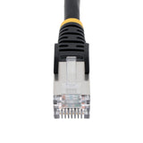 StarTech.com Câble Ethernet CAT6a 75pi Noir, Sans Accroc RJ45, 10GbE, 10