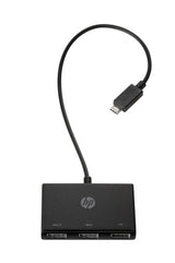 Concentrateur USB-C vers USB-A HP – Adaptateur portable 3 ports