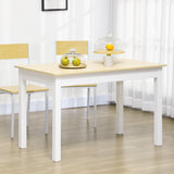Kitchen Table, Dining Table for 4 to 6 People, 46.9