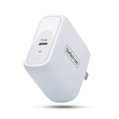StarTech.com 65W USB-C Laptop Charger, GaN Charger with Power Adapter