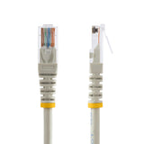 StarTech.com Câble Patch Cat5e de 10,6 m avec connecteurs RJ45 moulés - Gri